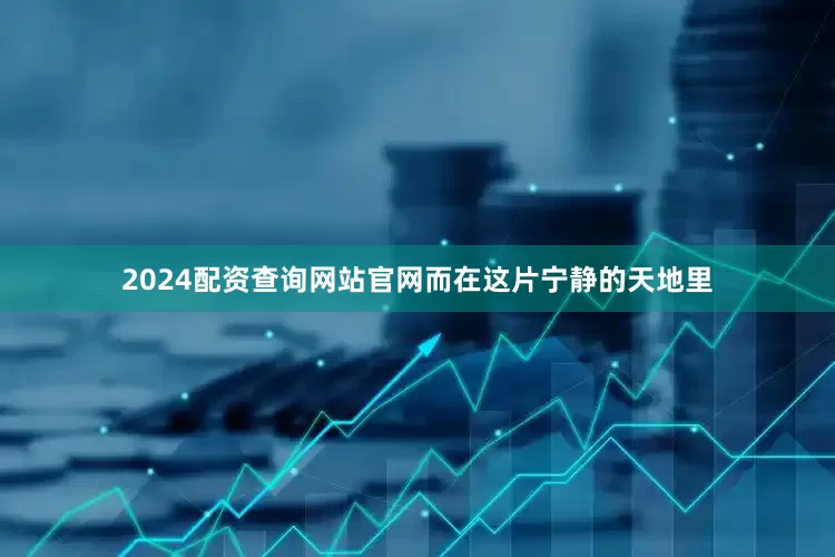 2024配资查询网站官网而在这片宁静的天地里